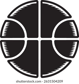 Basketball ball icons set. Basketball ball isolated icon