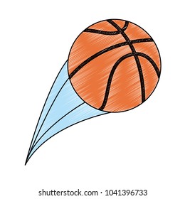 Basketball ball isolated