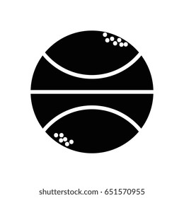 Basketball ball isolated