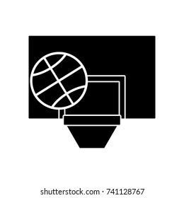 Basketball ball isolated