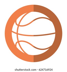 basketball ball play shadow