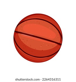 basketball ball sport cartoon. basketball ball sport sign. isolated symbol vector illustration