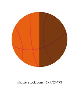 basketball ball sport equipment supply icon