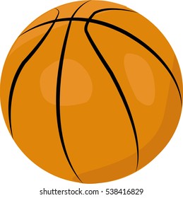 Basketball ball sport icon