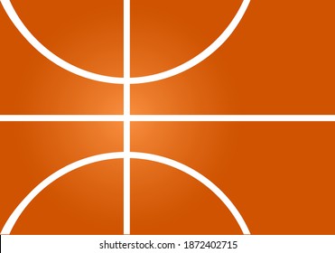 Basketball ball texture background, vector illustration