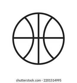 Basketball ball. Vector illustration eps10