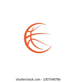 Basketball-Vektorillustration-Symbol