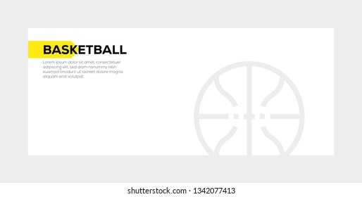 BASKETBALL BANNER CONCEPT