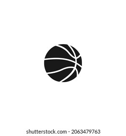 basketball black icon, Sports black icon isolated white background