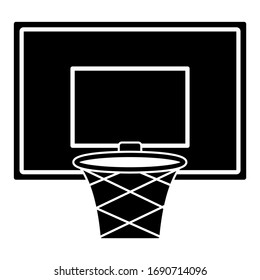バスケットボール ゴール シルエット の画像 写真素材 ベクター画像 Shutterstock