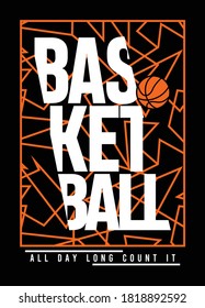 Basketball , Boys Sports Graphic Tees Vector Designs And Other Uses