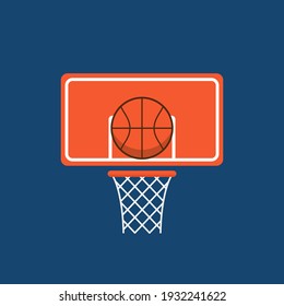 Basketball cartoon vector. Basketball logo design.