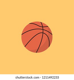 basketball cartoon vector. symbol.