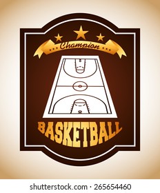 basketball championship design, vector illustration eps10 graphic 
