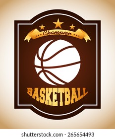 basketball championship design, vector illustration eps10 graphic 