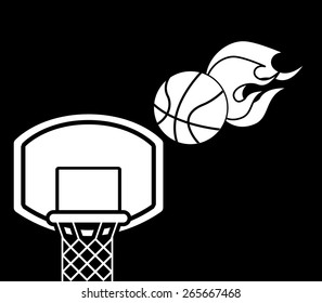 basketball championship design, vector illustration eps10 graphic 