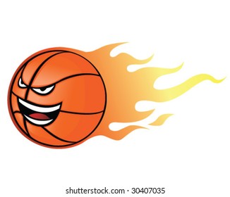 Basketball Character / Mascot - Vector Illustration