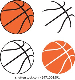 Basketball, Basketball Clipart, Basketball Cut Files, Sports