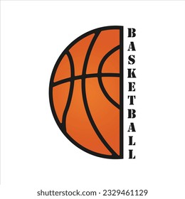 Basketball Clipart, Basketball Vector, Basketball illustration, Sports Clipart, Sports Vector, Sports illustration