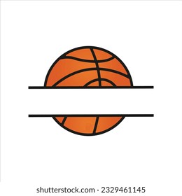 Basketball Clipart, Basketball Vector, Basketball illustration, Sports Clipart, Sports Vector, Sports illustration