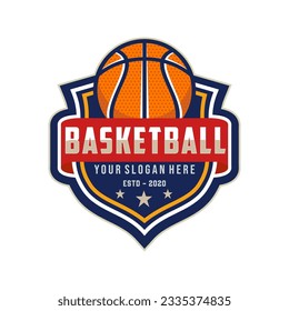 Basketball club logo. Basketball club emblem