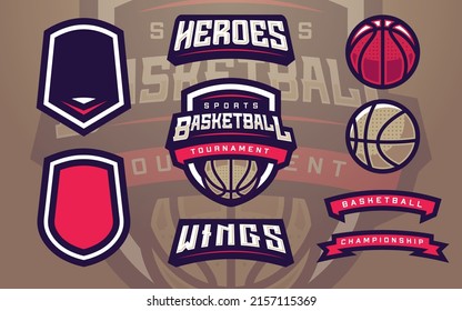 Basketball Club Logo Template Creator for Sports Team