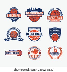 Basketball Club Vector Badges & Logos