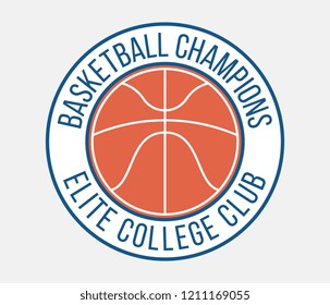 Basketball club is a vector illustration about sport
