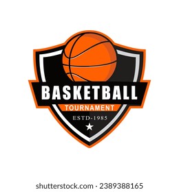 basketball club vector logo template