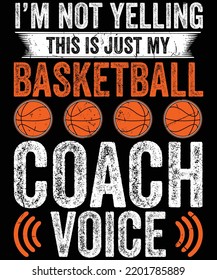 Basketball Coach For Men Women Team Basketball Coaching t-shirt design.