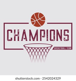 Liga universitária de basquete. Arte vintage para roupas esportivas. Logo do esporte. Faculdade. Tipografia esportiva, gráficos t-shirt, cartaz, banner, folheto, impresso e tema de cartão postal de basquete na rua Brooklyn