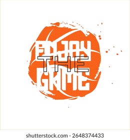 Fondo de baloncesto y logotipo colorido