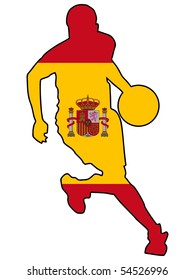 basketball colors of Spain