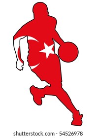 basketball colors of Turkey