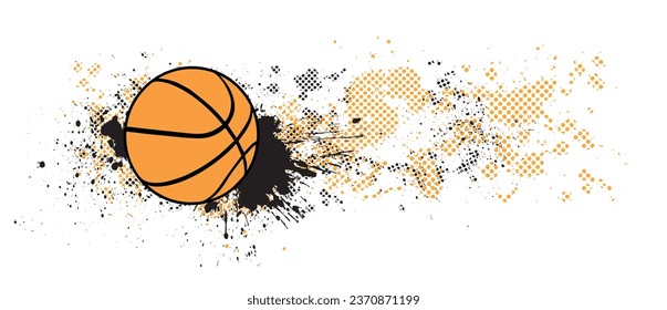 Basketball concept icon on white background