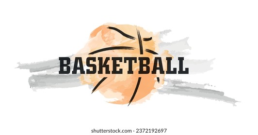 Basketball concept icon on white background