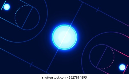 Basketball court top view, Basketball court line