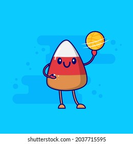 basketball cute cake cartoon character