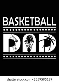 Basketball Dad Father's Day Design