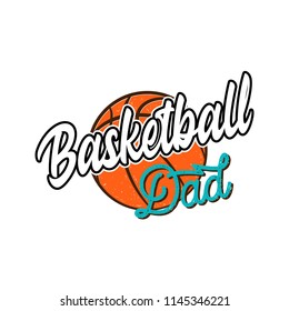 BASKETBALL DAD LOGO