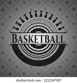 Basketball dark emblem