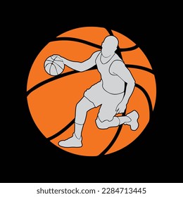Basketball Design Templates, Basketball Vector, T-Shirt Design