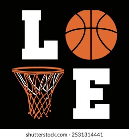 Basketball design t-shirt vector illustration.