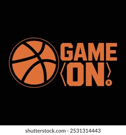 Basketball design t-shirt vector illustration.