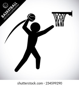 basketball design , vector illustration