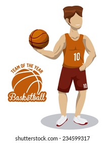 basketball design , vector illustration