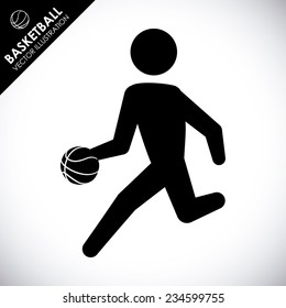 basketball design , vector illustration