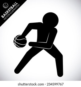 basketball design , vector illustration
