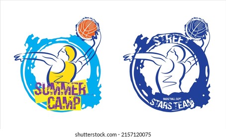 Basketball design. Vector illustration for t-shirt