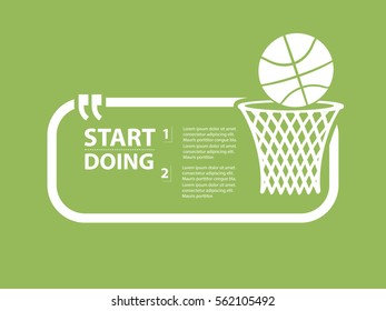 Basketball design,clean vector